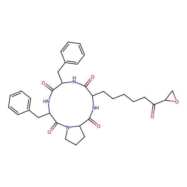 2D Structure of Trapoxin B