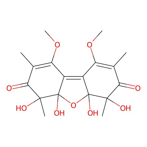 2D Structure of Trematosphone B