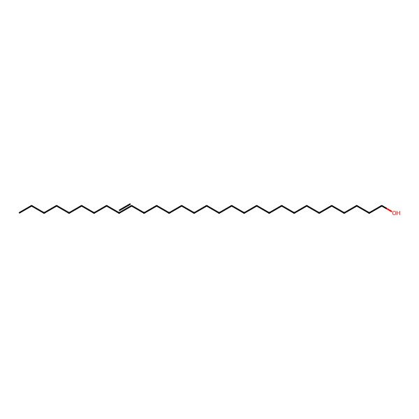 2D Structure of Triacont-21-en-1-ol