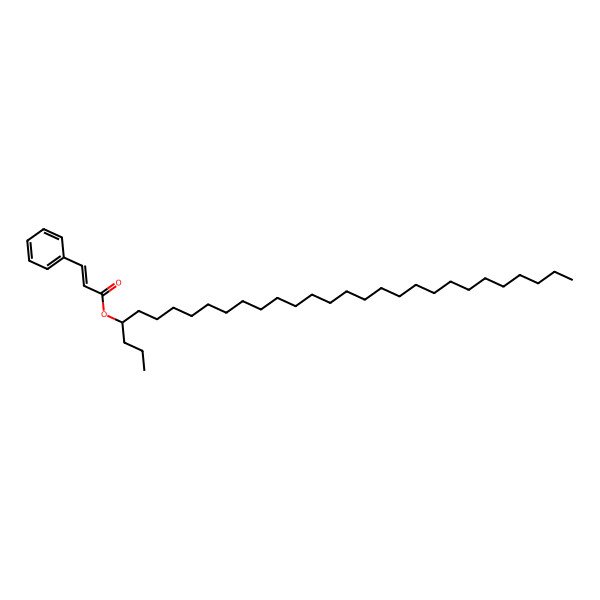 2D Structure of Triacontan-4-yl 3-phenylprop-2-enoate