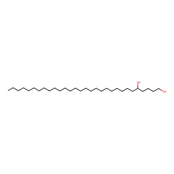 2D Structure of Triacontane-1,5-diol