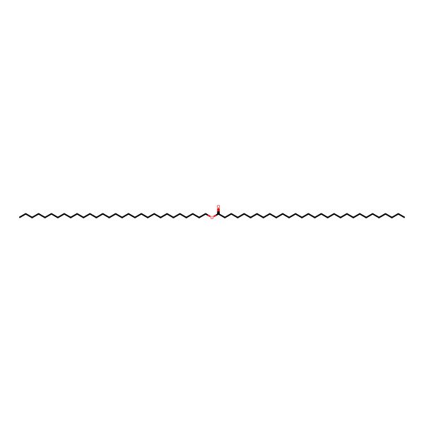 2D Structure of Triacontyl triacontanoate