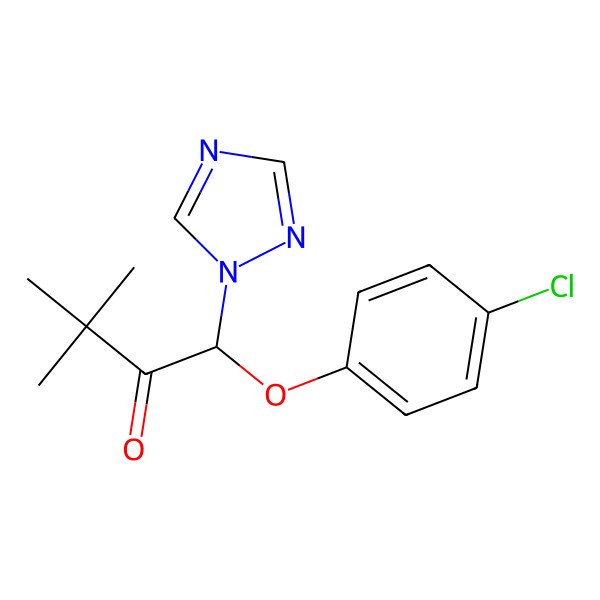 2D Structure of Triadimefon