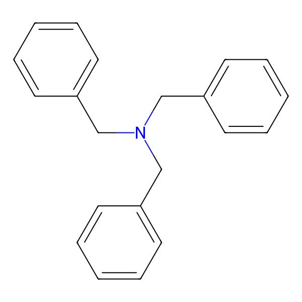 2D Structure of Tribenzylamine