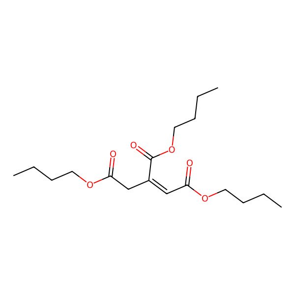 2D Structure of Tributyl (E)-Aconitate