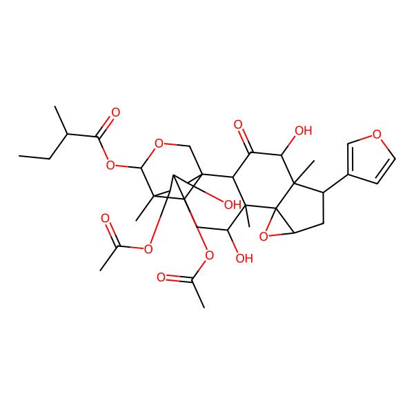 2D Structure of Trichilin B