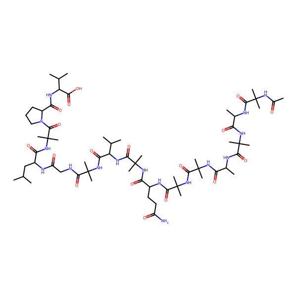 2D Structure of Trichobrachin-IIA