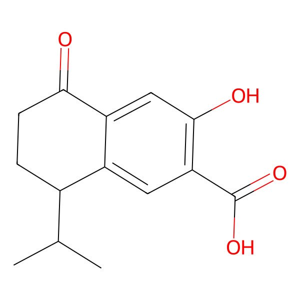 2D Structure of Trichocadinin G