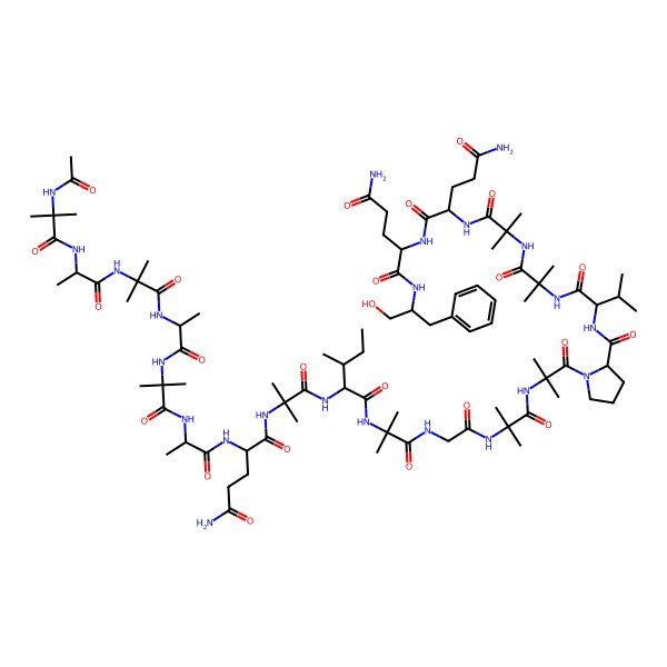 2D Structure of Trichocellin-A-III