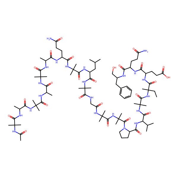2D Structure of Trichocellin-B-II