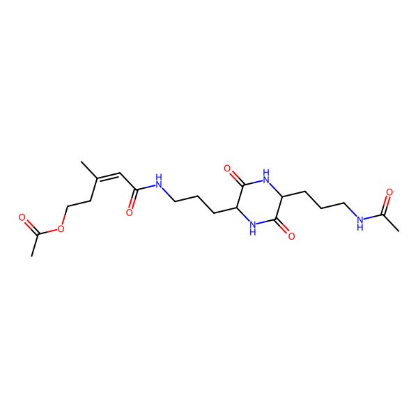 2D Structure of Trichocyclodipeptide C