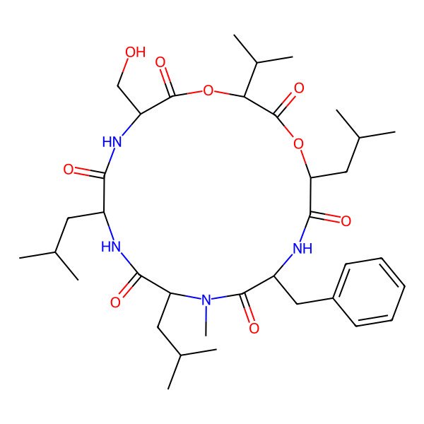2D Structure of Trichodepsipeptide A