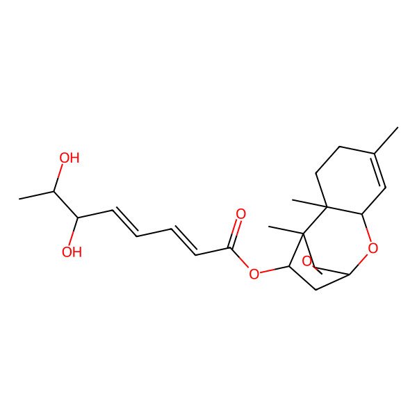 2D Structure of Trichodermadienediol A