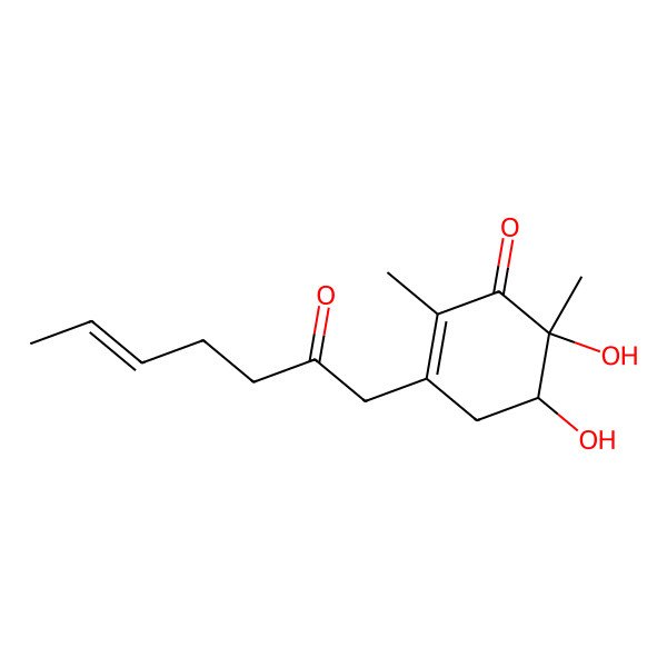 2D Structure of Trichodermadione B