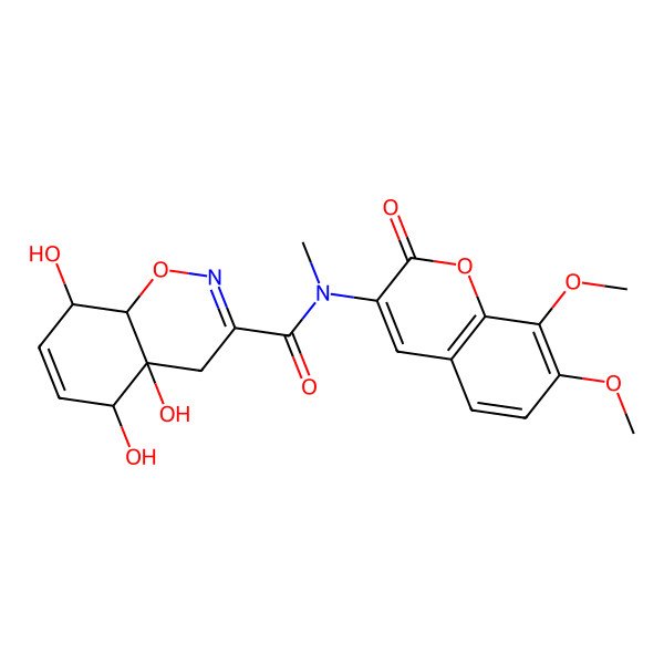 2D Structure of Trichodermamide C