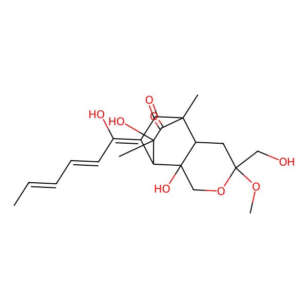 2D Structure of Trichodermanone B