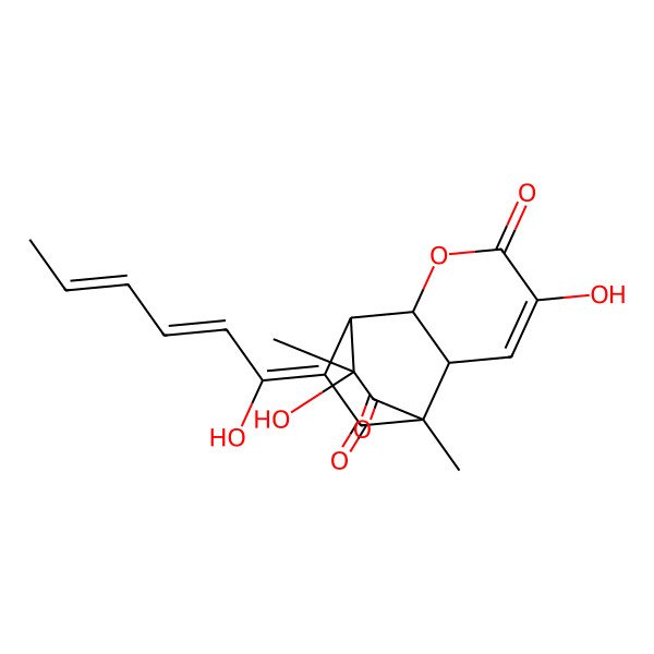 2D Structure of Trichodermanone D