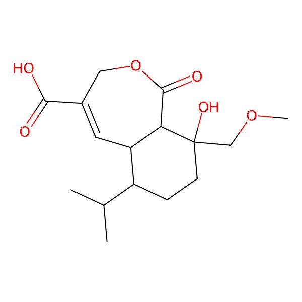 2D Structure of Trichoderonic acid A