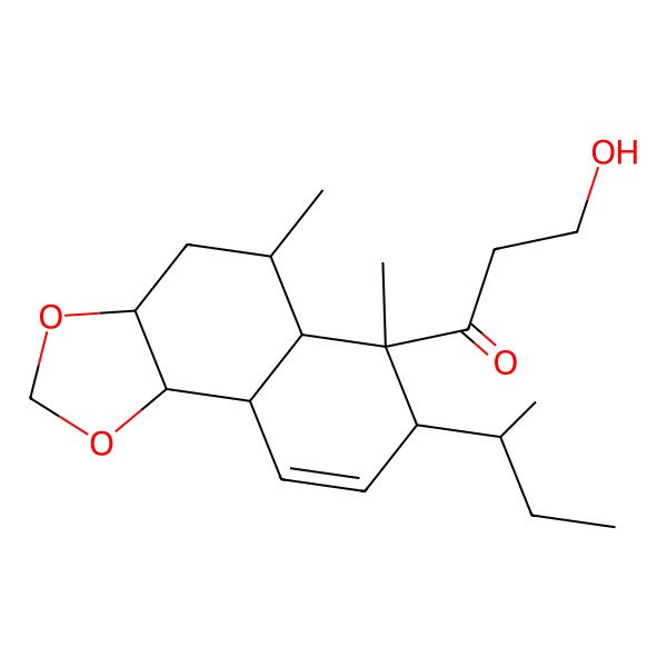 2D Structure of Trichoharzianol