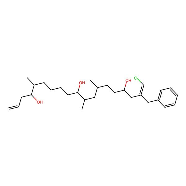 2D Structure of Trichophycin A