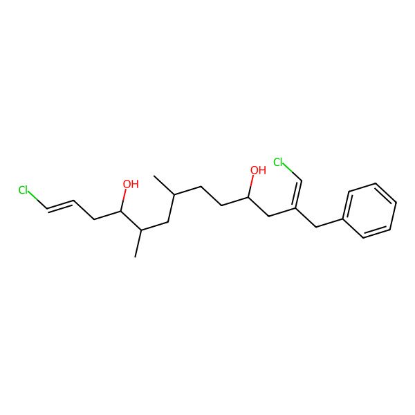 2D Structure of Trichophycin C