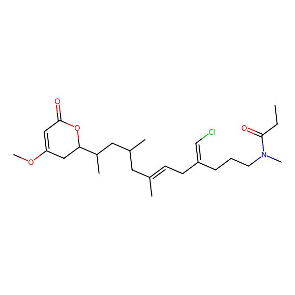 2D Structure of Trichophycin F