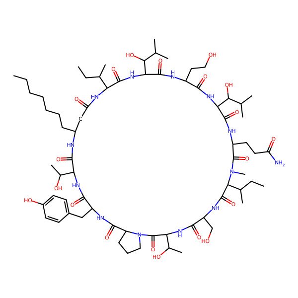 2D Structure of Trichormamide B