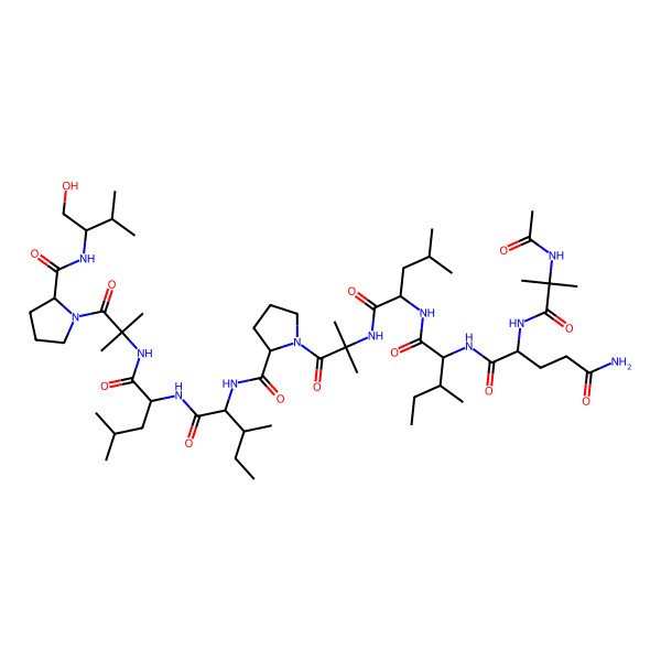 2D Structure of Trichorozin-II