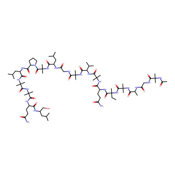 2D Structure of Trichorzin HA-3