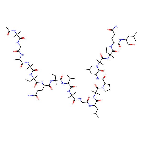 2D Structure of Trichorzin HA-6