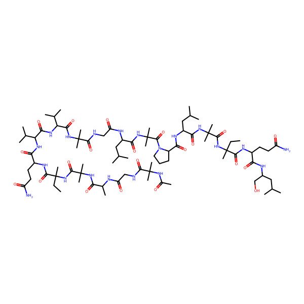 2D Structure of Trichorzin HA-7