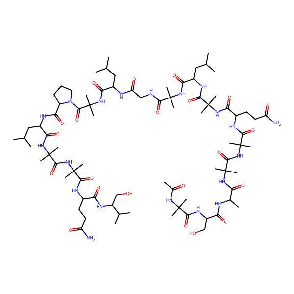 2D Structure of Trichorzin MA-1