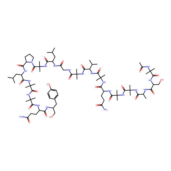 2D Structure of Trichorzin PAu 4