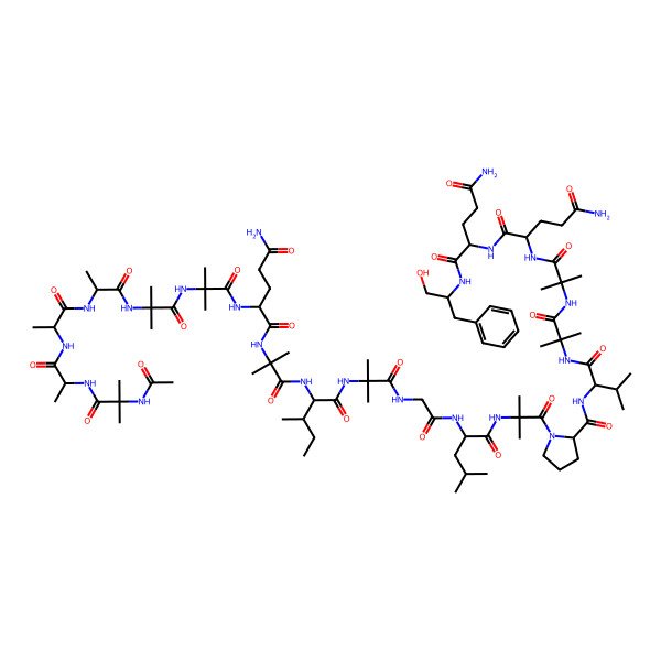 2D Structure of Trichosporin B-V