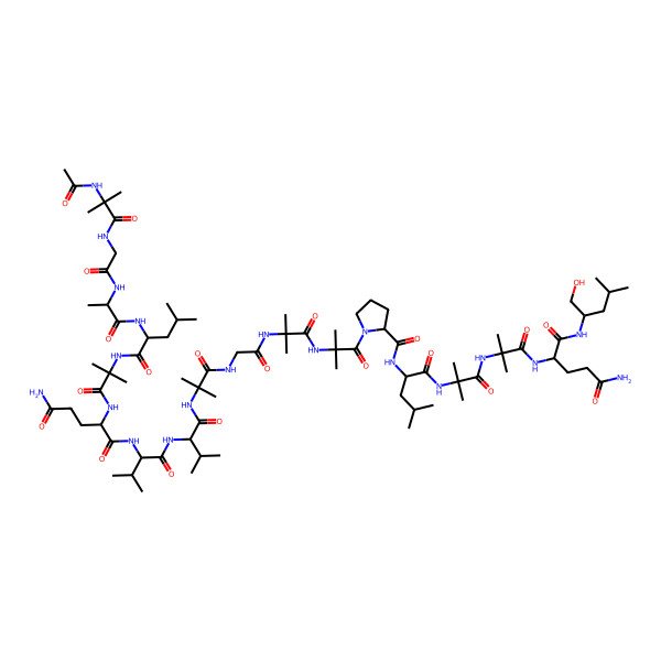 2D Structure of Trichovirin II 2c
