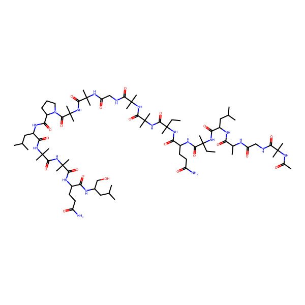 2D Structure of Trichovirin II 3b
