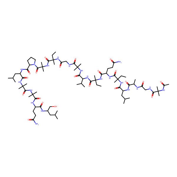 2D Structure of Trichovirin II 6b