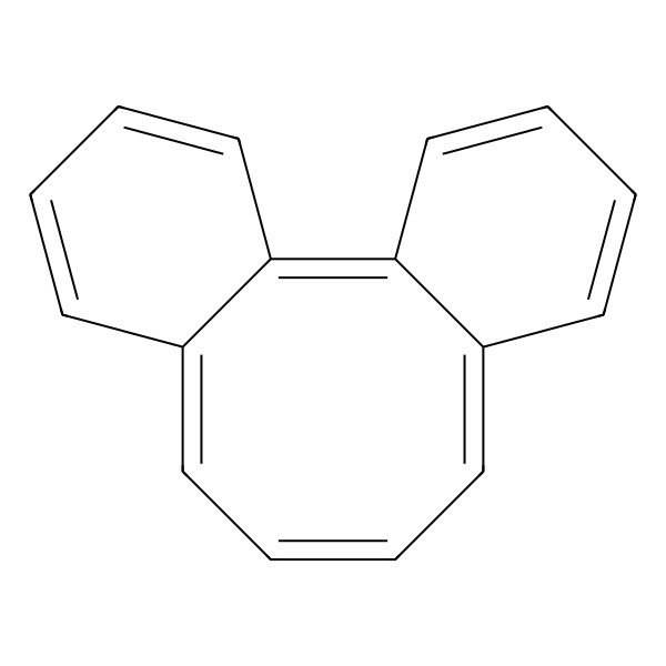 2D Structure of Tricyclo[10.4.0.02,7]hexadeca-1,3,5,7,9,11,13,15-octaene