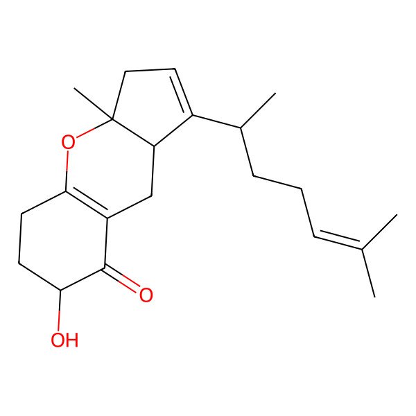 2D Structure of Tricycloalternarene 3b