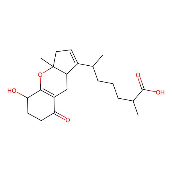 2D Structure of Tricycloalternarene K