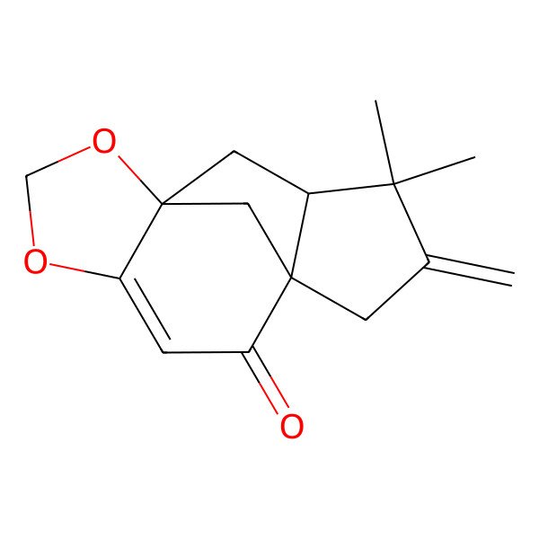 2D Structure of Tricycloillicinone