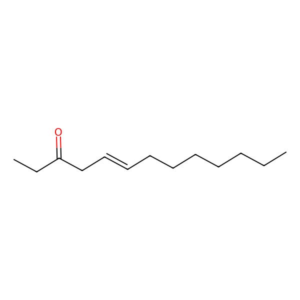 2D Structure of Tridec-5-en-3-one