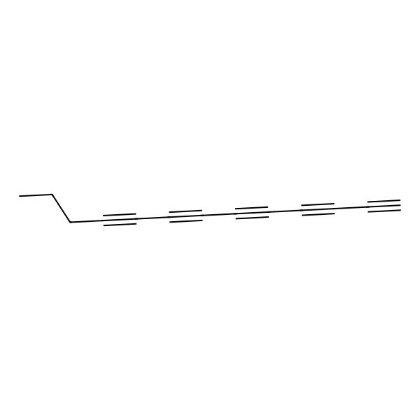 2D Structure of Trideca-1,3,5,7,9-pentayne 2D Structure of Trideca-1,3,5,7,9-pentayne