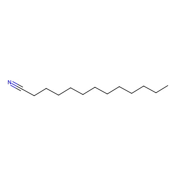 2D Structure of Tridecanenitrile