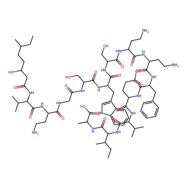 2D Structure of Tridecaptin A1