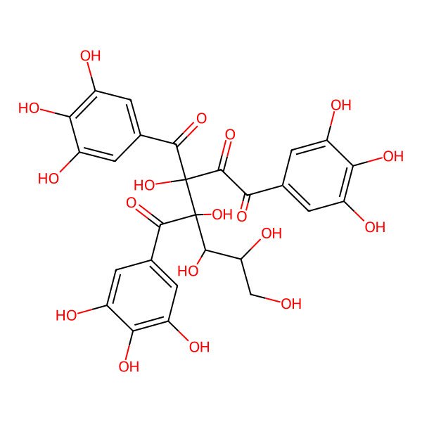 2D Structure of Trigalloylglucose
