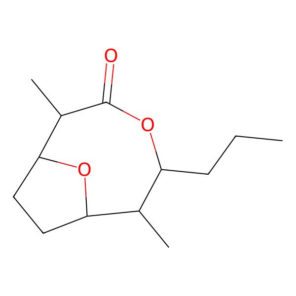 2D Structure of Trihomononactic acid lactone