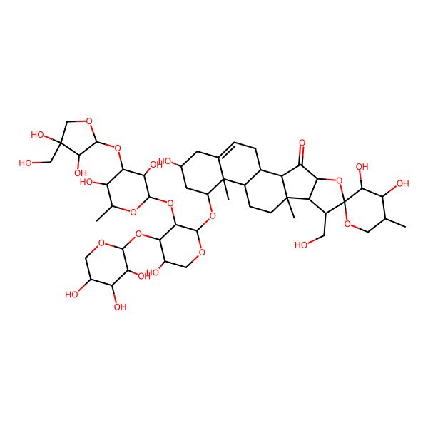 2D Structure of Trikamsteroside D