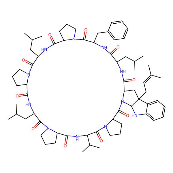 2D Structure of Trikoramide A