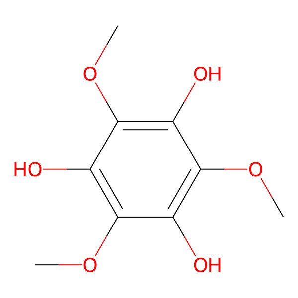 2D Structure of Trimethoxyphloroglucinol